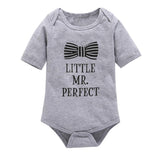 2017 New Summer Baby Clothing Baby Boys Clothes Girls Short Sleeves Letter Rompers Infant Toddler One Pieces Jumpsuit
