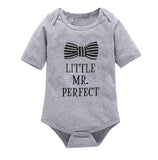 2017 New Summer Baby Clothing Baby Boys Clothes Girls Short Sleeves Letter Rompers Infant Toddler One Pieces Jumpsuit