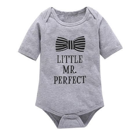 2017 New Summer Baby Clothing Baby Boys Clothes Girls Short Sleeves Letter Rompers Infant Toddler One Pieces Jumpsuit