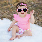 Newborn Infant Baby Girls Ruffles Sleeve Romper Playsuit Clothes Outfits Clothes