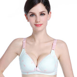 Cotton Breastfeeding Maternity Bra Nursing Bras for pregnant women front opening Pregnancy feeding bra underwear clothing