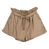 JECKSION Women Casual Design High Waist Loose Fashionable Shorts Female With Belt