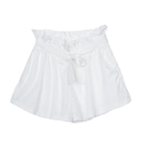 JECKSION Women Casual Design High Waist Loose Fashionable Shorts Female With Belt