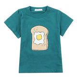 Summer Children Boys T-shirt Cartoon Pattern Short Sleeve Tops Kids T-Shirt Tees boys clothes Drop ship