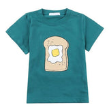 Summer Children Boys T-shirt Cartoon Pattern Short Sleeve Tops Kids T-Shirt Tees boys clothes Drop ship