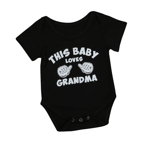 Baby Boys Cotton Rompers Girls Romper Infant Summer Shorts Sleeve Jumpsuit Letter Print 2017 New Toddlers Clothes