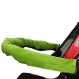 2017 Baby Stroller Accessories Baby Car Unpick And Wash Baby Stroller 600D Oxford Fabric Armrest Set large Children Cart