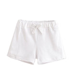 Baby Girls Shorts Kids Clothes Summer 2017 Cotton Children Shorts Kids Shorts for Girls Solid Bowknot Trousers Boys Short Pants