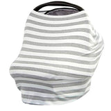Baby Car Seat Cover Canopy Nursing Cover Multi-Use Stretchy Infinity Scarf Breastfeeding Shopping Cart Cover High Chair Cover
