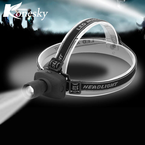 1W LED Headlamp White Headlight Camping Fishing Hiking Hunting Riding Head light Cabeza Fog Lamp Flashlight