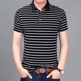 free shipping JEEP brand 2018 New Men's Shirt Fashion Men Cotton round collar Short Solid striped shirt 24