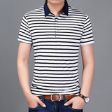 free shipping JEEP brand 2018 New Men's Shirt Fashion Men Cotton round collar Short Solid striped shirt 24