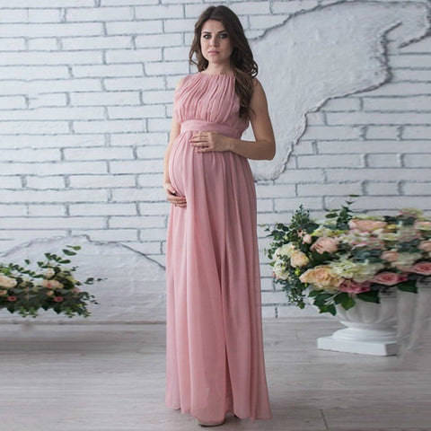 Bear Leader Maternity Dress 2018 New Spring Maternity Party Dress Maternity Dress Solid High Split Design For Graceful Mom