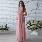 Bear Leader Maternity Dress 2018 New Spring Maternity Party Dress Maternity Dress Solid High Split Design For Graceful Mom