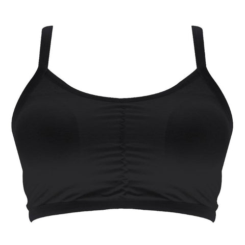 Pregnant Women Adjustable Bra Hollow Out Padded Cotton Stripe Wireless Elastic Underwear Strap Bras