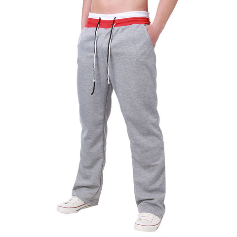 Mens Pants 2018 Mens Sweatpants Loose Casual Sweatpants Straight Trousers All-matched Joggers Workout Pants Teenage Boy Trousers