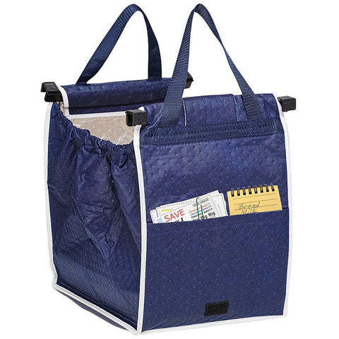 Insulated Reusable Grab Bag Grocery Shopping Tote