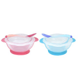 Baby Sucker Bowl - Spoon Fork Set Anti-Slip